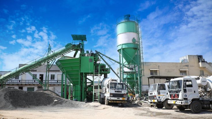 RMC for warehouse flooring Kishangarh strong industrial floor concrete