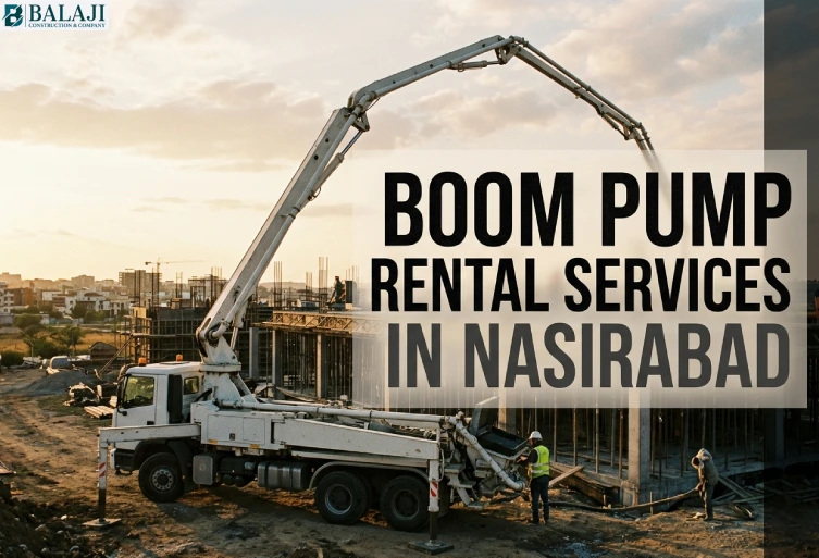 Boom Pump Rental Services in Nasirabad