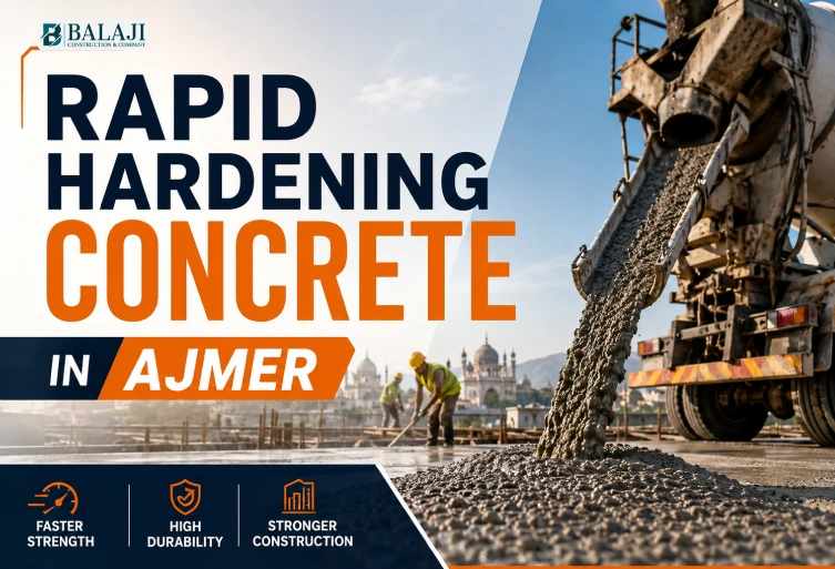 Rapid Hardening Concrete in Ajmer – Fast, Durable & Reliable Construction Solution