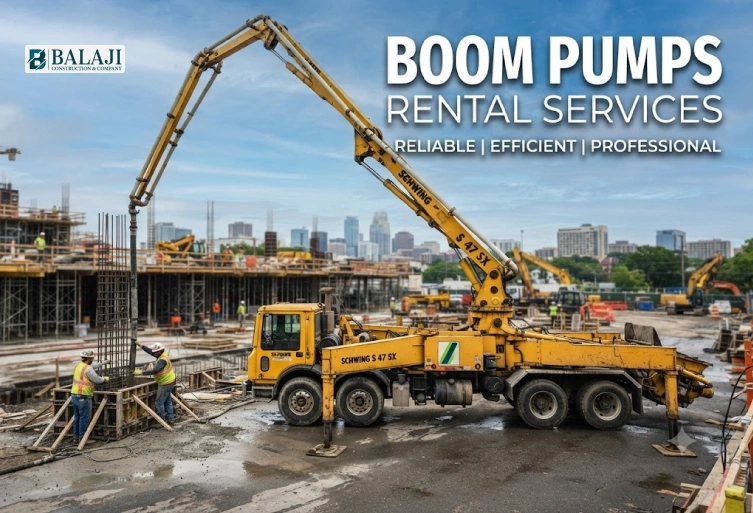 Boom Pumps Rental Services