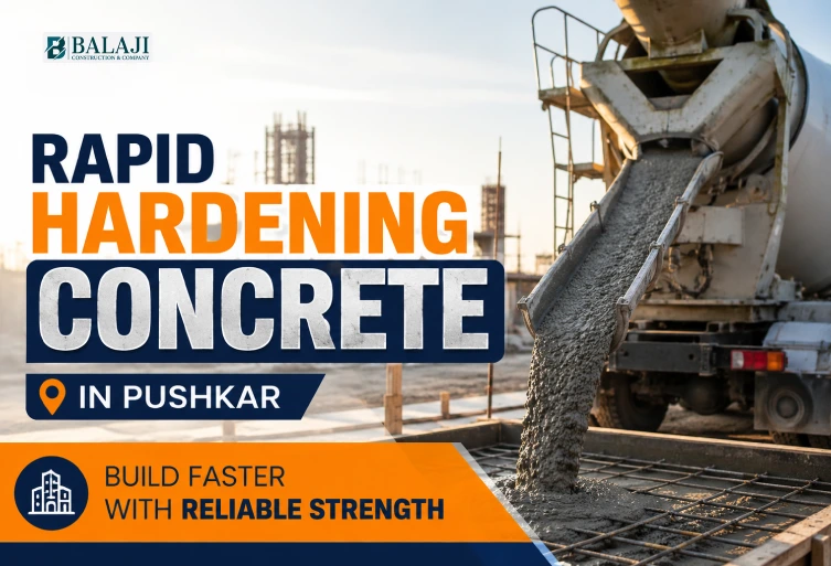 Rapid Hardening Concrete in Pushkar: Build Faster with Reliable Strength